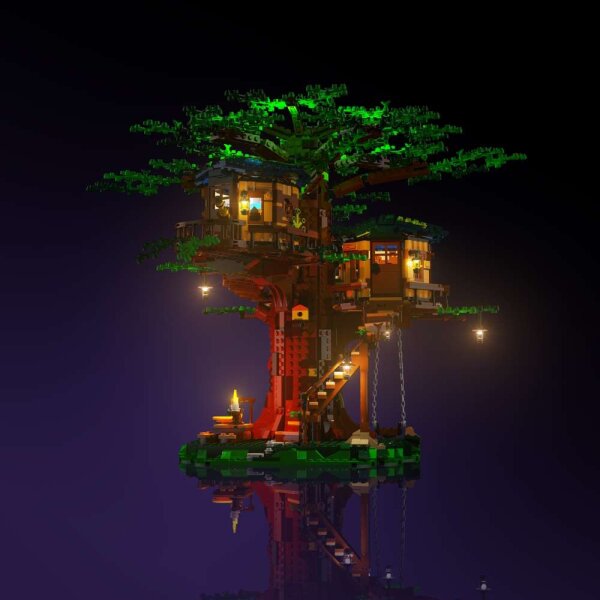 LMB 2.0 Kit di illuminazione a LED per LEGO&reg; 21318 Casa sull&rsquo;albero