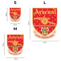 Arsenal FC - Retro Logo - Holz Puzzle