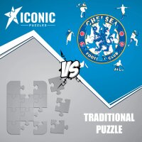 Chelsea FC - Logo - Wooden Puzzle