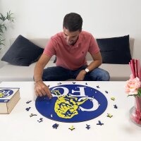 Chelesea FC - Retro Logo - Holz Puzzle