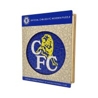 Chelesea FC - Retro Logo - Holz Puzzle