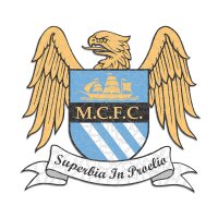 Man City FC - Retro Logo - Wooden Puzzle