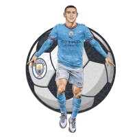 Man City FC - Phil Foden - puzzle en bois