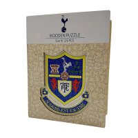Tottenham Hotspur - FC Retro Logo - Puzzle in Legno