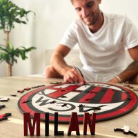 AC Milan - Logo - Holz Puzzle