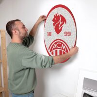 AC Milan - Retro Logo - Holz Puzzle