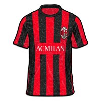 AC Milan - Maillot - Puzzle en Bois