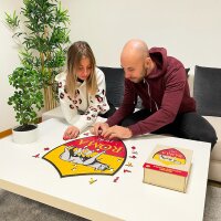 Logo AS Roma - puzzle en bois