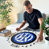 FC Inter Milan - Logo - Wooden Puzzle