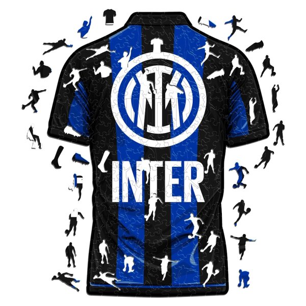 FC Inter Milan - Jersey - Wooden Puzzle