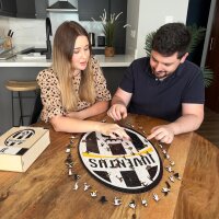Juventus FC - Logo R&eacute;tro - Puzzle en Bois