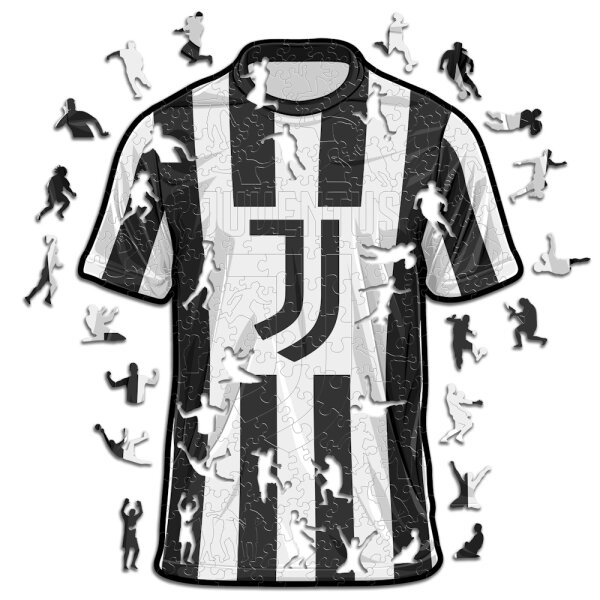 Juventus FC - Jersey - Wooden Puzzle