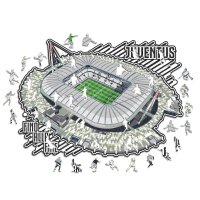 Juventus FC - Allianz Stadium - puzzle en bois