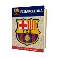 FC Barcelona - Logo - Wooden Puzzle