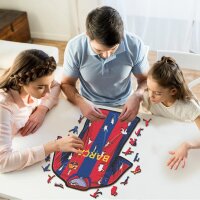 FC Barcelone - Maillot - Puzzle en bois