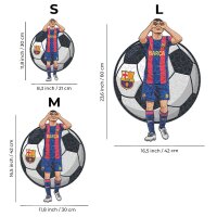 FC Barcelone - Pedri - puzzle en bois