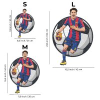 FC Barcelone - Gavi - Puzzle en Bois
