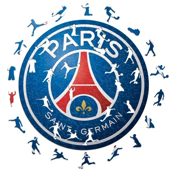 PSG FC - Logo - Puzzle en Bois