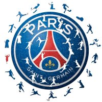 PSG FC - Logo - Puzzle en Bois