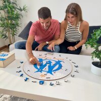Olympique Marsiglia - Logo - Puzzle in Legno