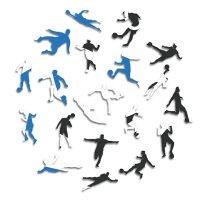 Atalanta BC - Logo - Holz Puzzle