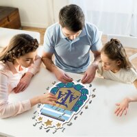 National Team Argentina - Logo - Wooden Puzzle