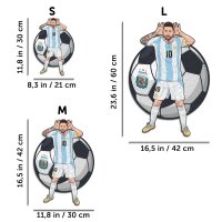 Lionel Messi (Argentine) - puzzle en bois