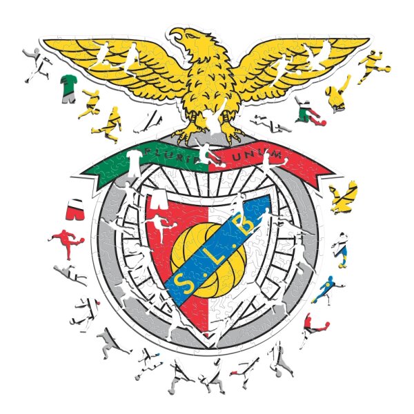 SL Benfica - Logo - Wooden Puzzle