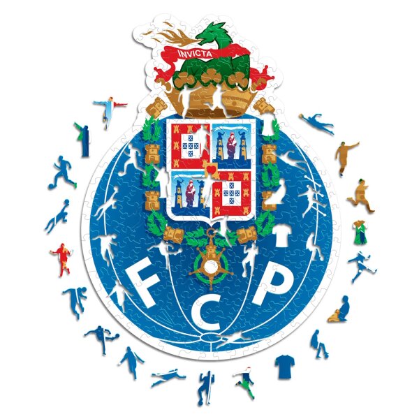 FC Porto - Logo - Puzzle en bois