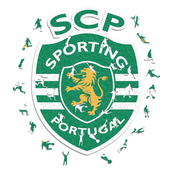 Sporting CP - Logo - Wooden Puzzle