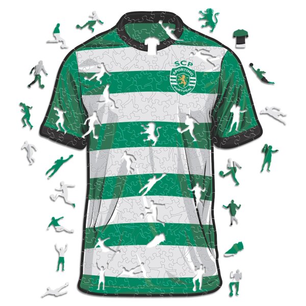 Sporting CP - Maglia - Puzzle in Legno