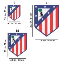 Atletico Madrid - Logo - Puzzle en bois