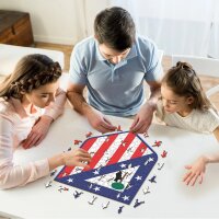 Atletico Madrid - Logo - Wooden Puzzle