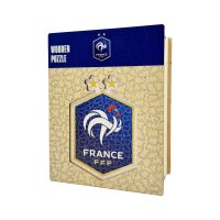 France (FFF) - Logo - Puzzle en bois