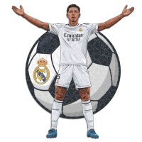 Jude Bellingham - Real Madrid - Puzzle en bois
