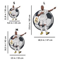 Vinicius Jr. - Real Madrid - Wooden Puzzle