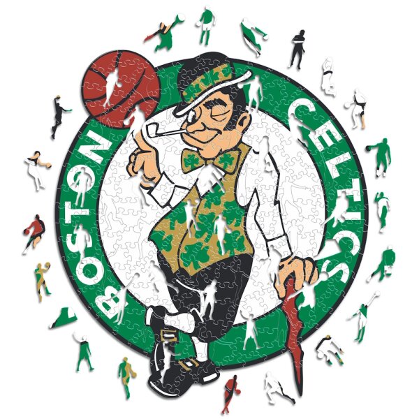NBA - Boston CelticsPuzzle en bois Taille S (150 Pi&egrave;ces)