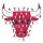 NBA - Chicago Bulls - Logo - Wooden Puzzle Size S (150 pieces)