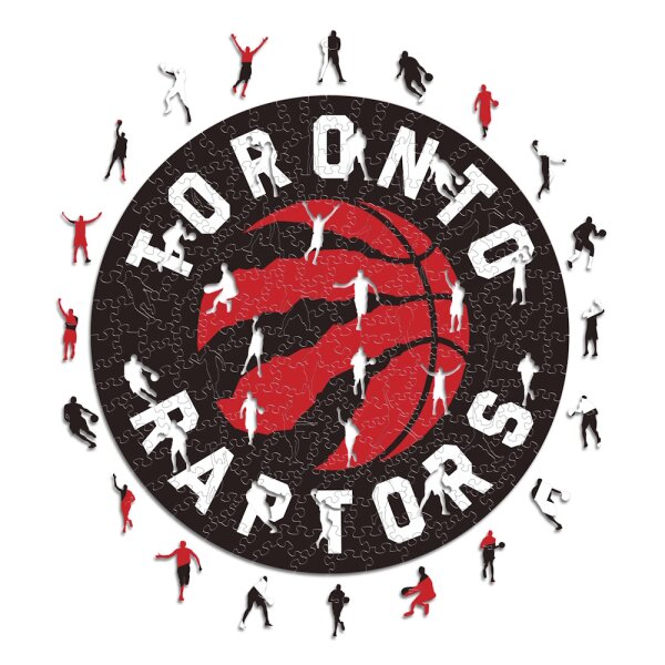 NBA - Toronto Raptors - Logo - Wooden Puzzle Size S (150 pieces)