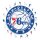 NBA - Philadelphia 76ers - Logo - Wooden Puzzle Size S (150 pieces)