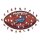 NFL - Buffalo Bills&ndash; Football avec Logo  - Puzzle en bois Taille S (150 Pi&egrave;ces)