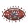NFL - Baltimore Ravens&ndash; Football con Logo  - Puzzle in Legno Taglia S (150 Pezzi)