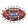 NFL - Seattle Seahawkss&ndash; Football avec Logo  - Puzzle en bois Taille S (150 Pi&egrave;ces)