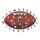 NFL - Atlanta Falcons&ndash; Football avec Logo  - Puzzle en bois Taille S (150 Pi&egrave;ces)