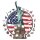 Statua della Libert&agrave; - USA - Puzzle in Legno Taglia S (150 Pezzi)