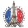 Tour Eiffel - Monument Puzzle en bois Taille S (150 Pi&egrave;ces)