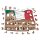Colosseum - Monument Wooden Puzzle Size S (150 pieces)