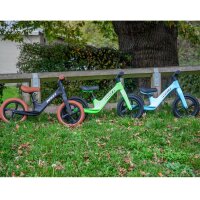 WHIZZ - Draisienne l&eacute;g&egrave;re pour enfants - L&eacute;ger, robuste et r&eacute;glable en hauteur (noir)