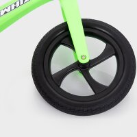 WHIZZ - Lightweight childrens balance bike - Lightweight, robust & height adjustable (green)
