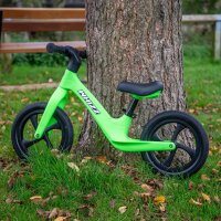 WHIZZ - Lightweight childrens balance bike - Lightweight, robust & height adjustable (green)